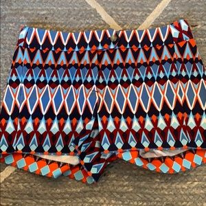 Jcrew pattern shorts - worn once